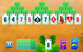 TriPeaks Solitär spielen